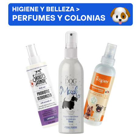 Higiene y Belleza para Perros Perfumes y Colonias para Perros Higiene y Belleza para Perros Perfumes y Colonias para Perros