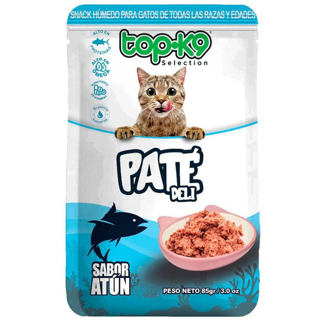 Snack Top K9 Paté Deli sabor Atún 85gr Snack Top K9 Paté Deli sabor Atún 85gr
