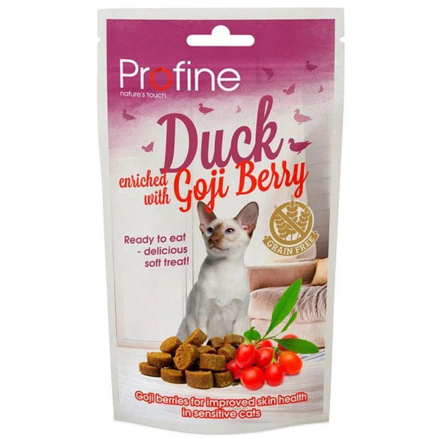 Snack para Gatos Profine Libre de Granos Sabor Pato y Bayas 50gr  Snack para Gatos Profine Libre de Granos Sabor Pato y Bayas 50gr