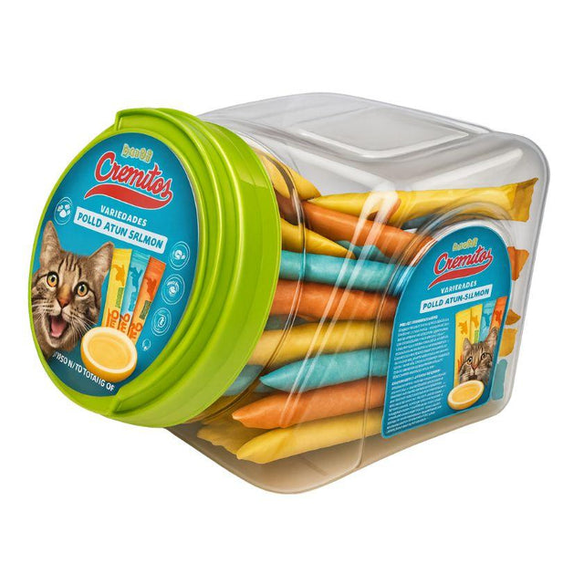 Top K9 Cremitos Snack para Gatos Formato Pote con 60 Unidades  Top K9 Cremitos Snack para Gatos Formato Pote con 60 Unidades