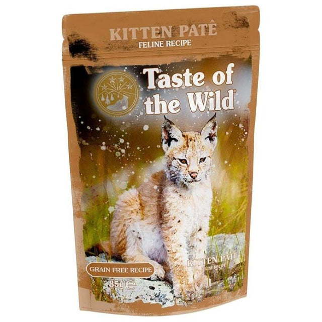 Taste of the Wild Kitten Paté Pouch 85gr Taste of the Wild Kitten Paté Pouch 85gr