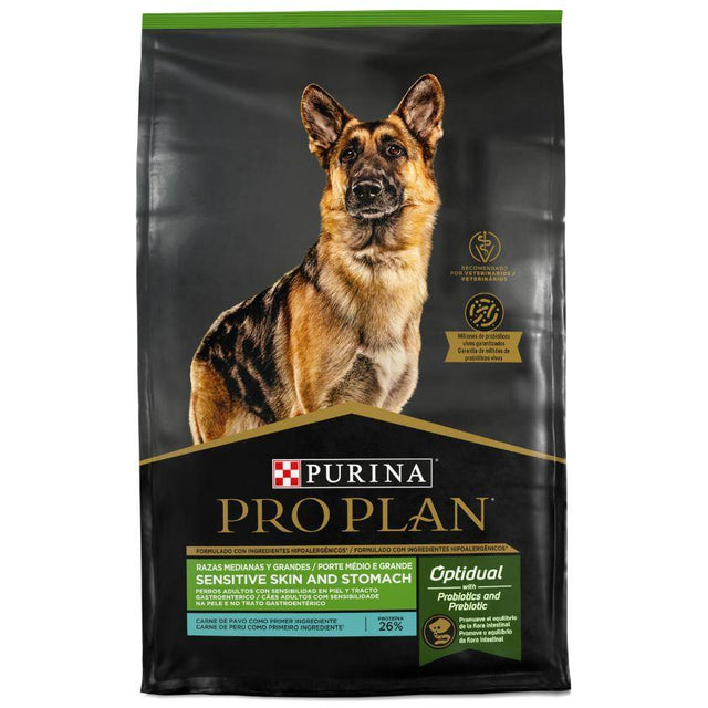 Pro Plan Para Perros Sensitive Skin and Stomach Pavo Razas Medianas y Grandes Pro Plan Para Perros Sensitive Skin and Stomach Pavo Razas Medianas y Grandes