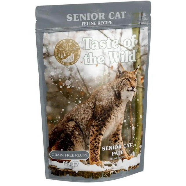 Taste of the Wild Senior Cat Paté Pouch 85gr Taste of the Wild Senior Cat Paté Pouch 85gr