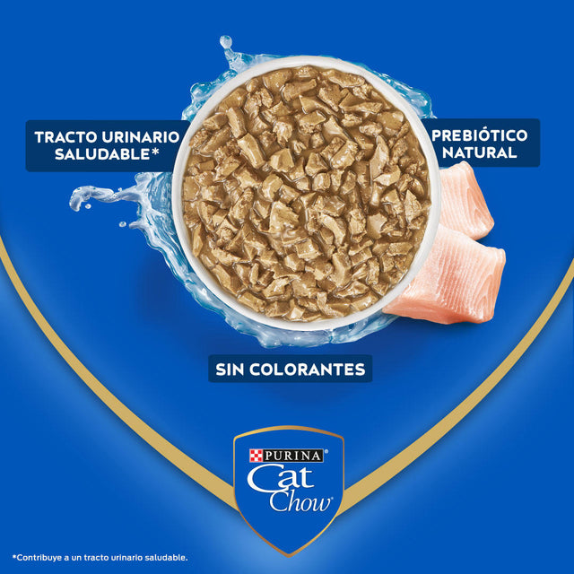 Purina Cat Chow Hydro Adultos Pescado 85Gr Pack 15 Unidades Purina Cat Chow Hydro Adultos Pescado 85Gr Pack 15 Unidades