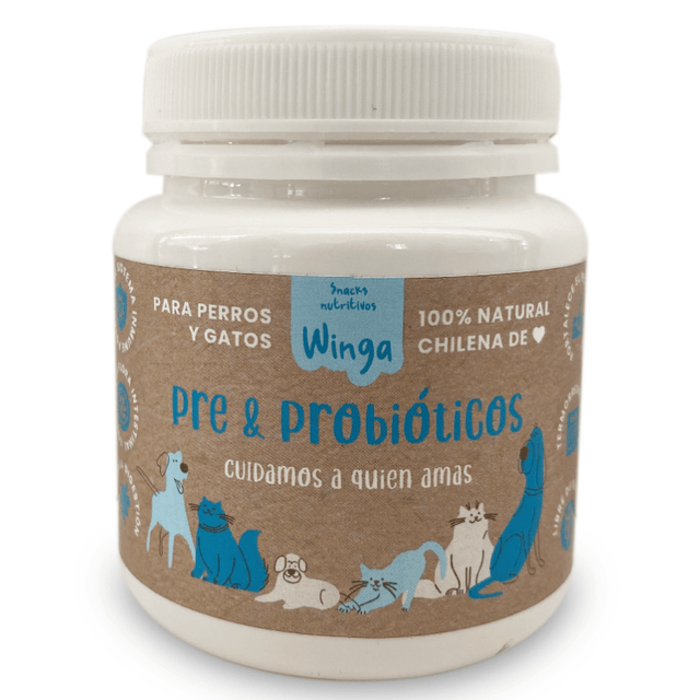 Winga Dog Pre Probioticos 60Gr Winga Dog Pre Probioticos 60Gr