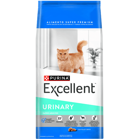 Alimento Seco para Gatos Excellent Cat Urinary 7 5 Kg Alimento Seco para Gatos Excellent Cat Urinary 7 5 Kg