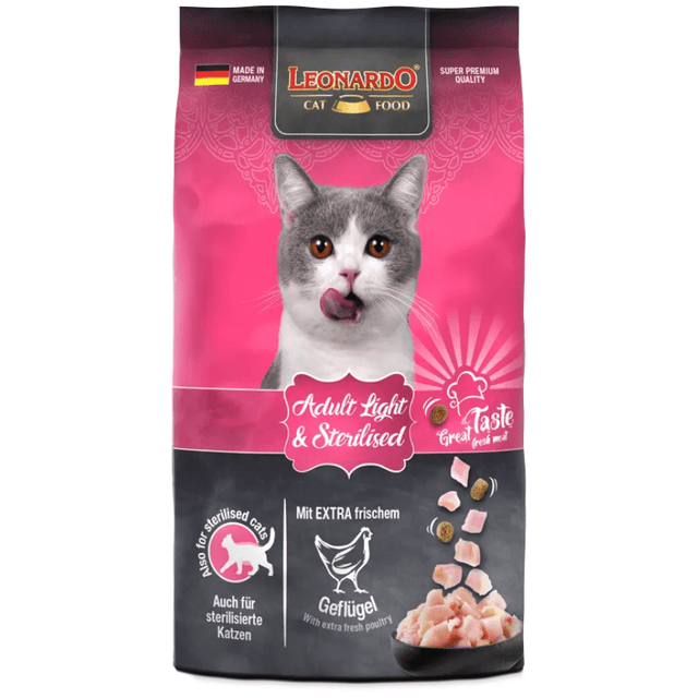 Leonardo Adult Light Sterilised 1 8Kg  Leonardo Adult Light Sterilised 1 8Kg