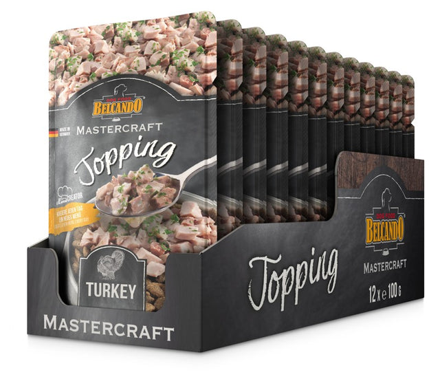 BELCANDO Mastercraft Topping Pavo con Perejil 100 g – Pack 12 unidades BELCANDO Mastercraft Topping Pavo con Perejil 100 g – Pack 12 unidades