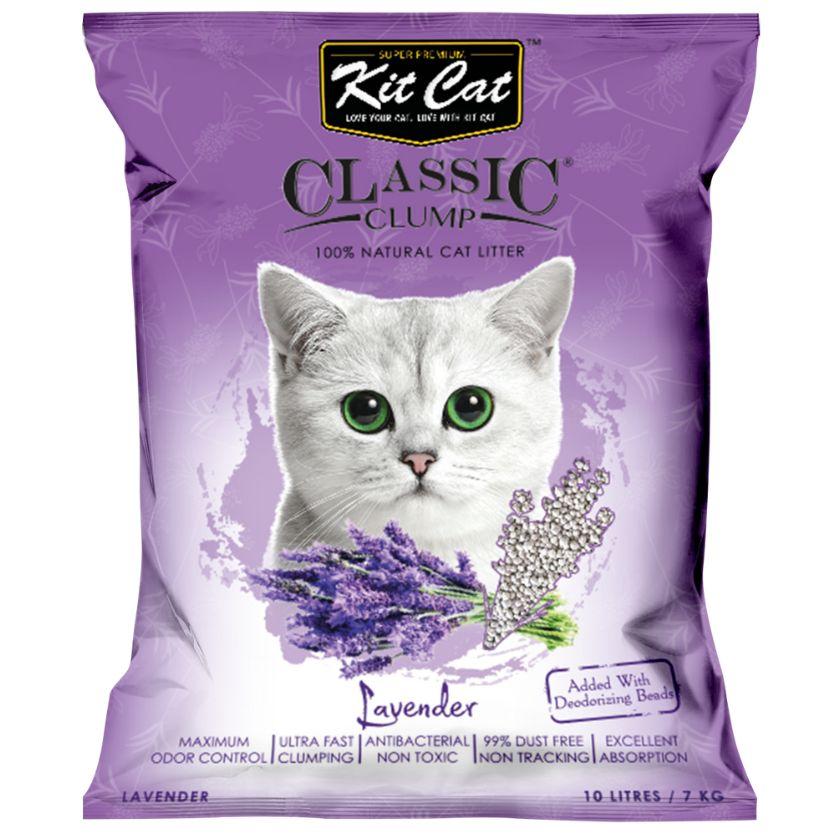 Kit Cat Arena Sanitaria Aroma Lavanda 7kg