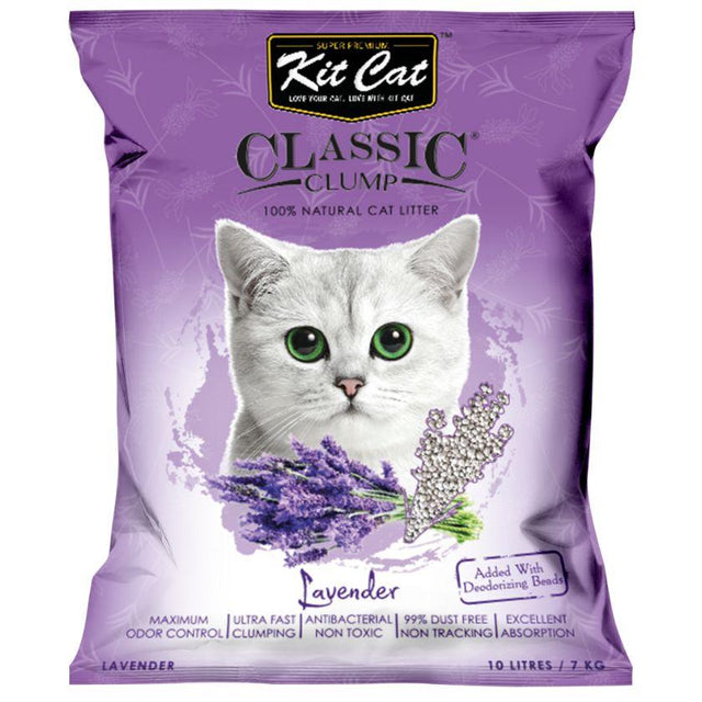 Kit Cat Arena Sanitaria Aroma Lavanda 7kg  Kit Cat Arena Sanitaria Aroma Lavanda 7kg