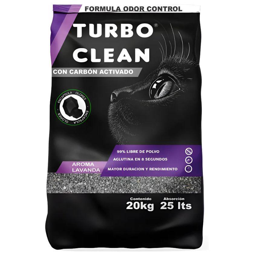 Arena Aglutinante Turbo Clean Aroma Lavanda 20kg