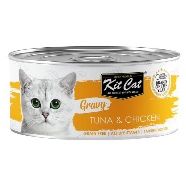 Kit Cat Lata Gravity Atún y Pollo 70gr  Kit Cat Lata Gravity Atún y Pollo 70gr