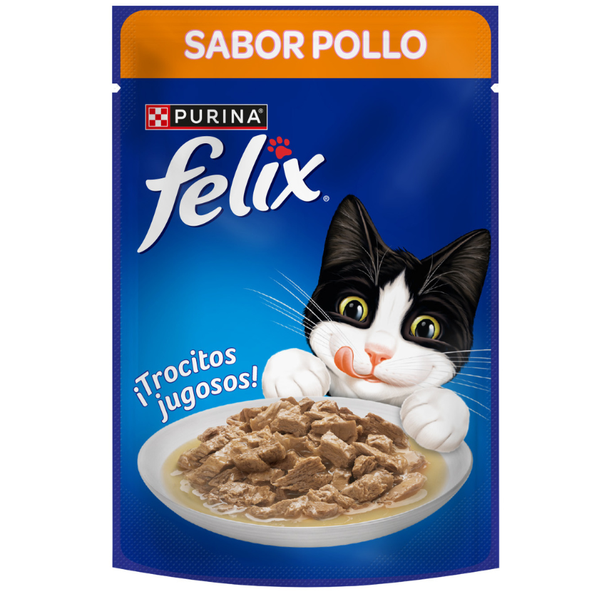 Felix Adultos Pollo 85gr Pack 15 Unidades