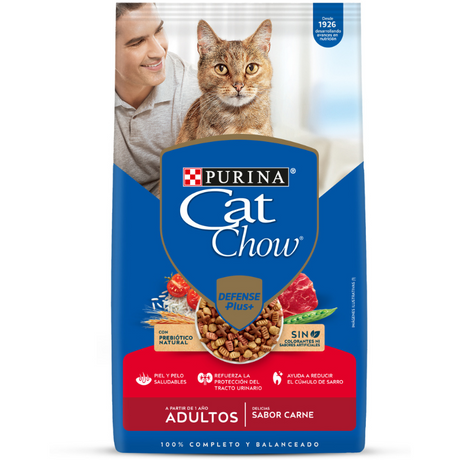 Alimento Seco para Gatos Purina Cat Chow Adultos Carne con Defense Plus 19.5kg Alimento Seco para Gatos Purina Cat Chow Adultos Carne con Defense Plus 19.5kg