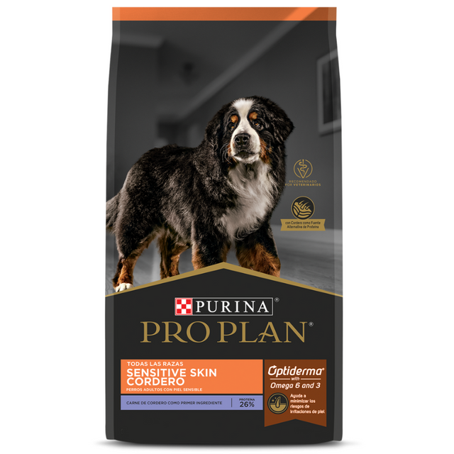Purina Pro Plan Adult Sensitive Skin Cordero con OptiDerma 3kg Purina Pro Plan Adult Sensitive Skin Cordero con OptiDerma 3kg