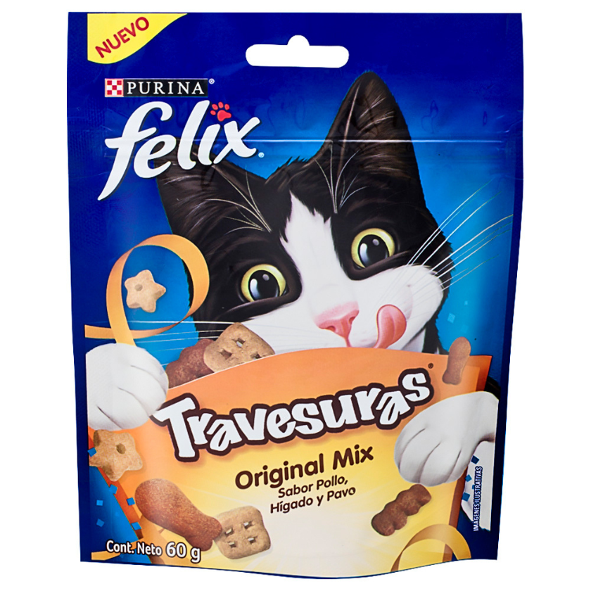 Felix Travesuras Pollo y Pavo 60gr