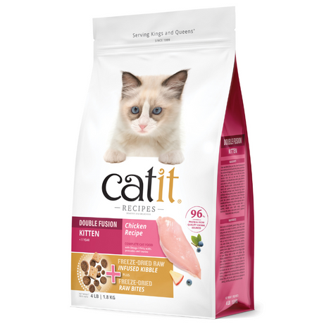 Alimento Seco para Gatos Catit Recipes Doble Fusión Kitten con Pollo 1.8kg Alimento Seco para Gatos Catit Recipes Doble Fusión Kitten con Pollo 1.8kg