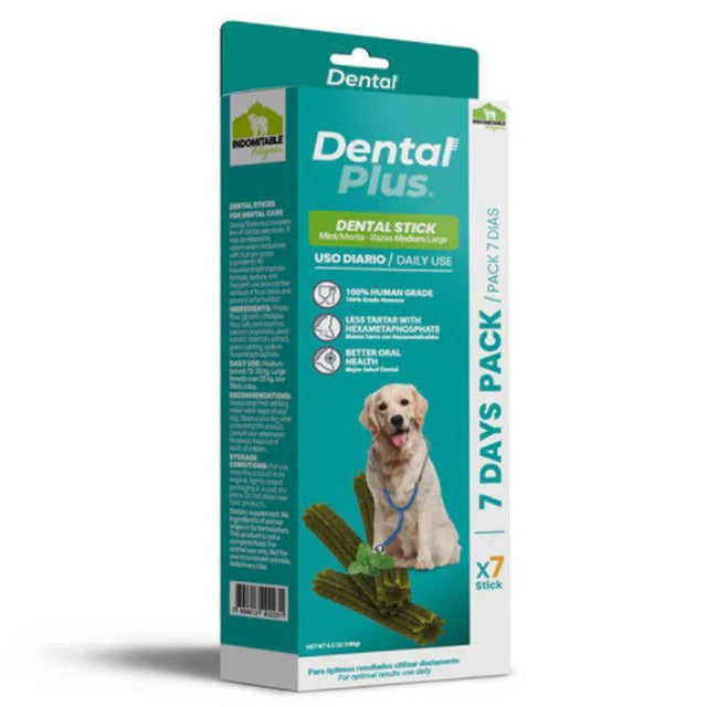 Indomitable Dental Plus Sticks 15cm / 7 días - Palitos dentales para perros Medianos y Grandes Indomitable Dental Plus Sticks 15cm / 7 días - Palitos dentales para perros Medianos y Grandes