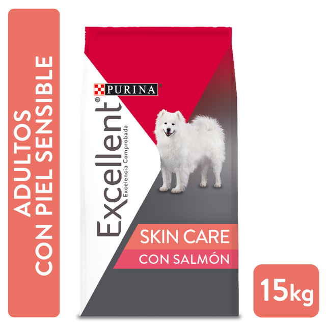 Purina EXCELLENT® Adultos Piel Sensible con Salmón 12kg  Purina EXCELLENT® Adultos Piel Sensible con Salmón 12kg
