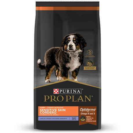 Alimento para Perros Purina Pro Plan Puppy Sensitive Skin Cordero con OptiDerma 3kg Alimento para Perros Purina Pro Plan Puppy Sensitive Skin Cordero con OptiDerma 3kg