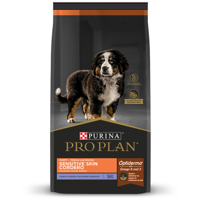Purina Pro Plan Puppy Sensitive Skin Cordero con OptiDerma 3kg Purina Pro Plan Puppy Sensitive Skin Cordero con OptiDerma 3kg