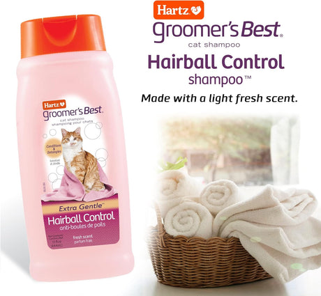 Shampoos y Acondicionadores para Gatos Hartz Groomers Best Shampoo Para Gatos 444 Ml Shampoos y Acondicionadores para Gatos Hartz Groomers Best Shampoo Para Gatos 444 Ml