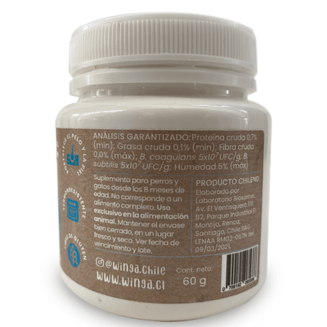 Vitaminas, Suplementos y Probióticos Winga Dog Pre Probioticos 60Gr Vitaminas, Suplementos y Probióticos Winga Dog Pre Probioticos 60Gr