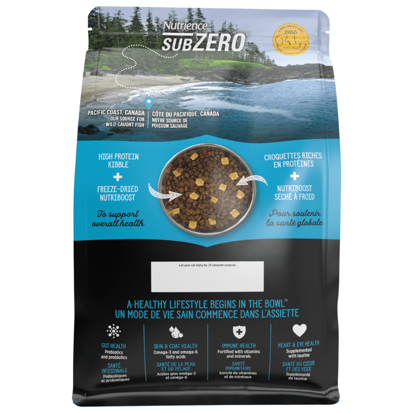 Nutrience Cat Subzero Canadian Pacific 1 8Kg