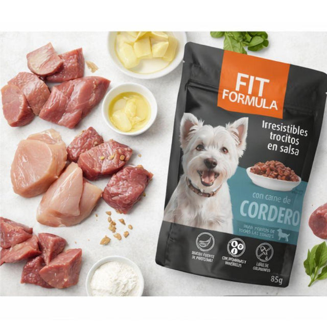 Fit Formula Alimento Húmedo para Perro Sabor Cordero - 85gr Fit Formula Alimento Húmedo para Perro Sabor Cordero - 85gr