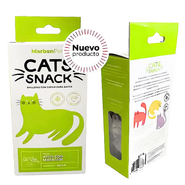 Cats Snack Galletas de Atún con Matatabi 80gr Cats Snack Galletas de Atún con Matatabi 80gr