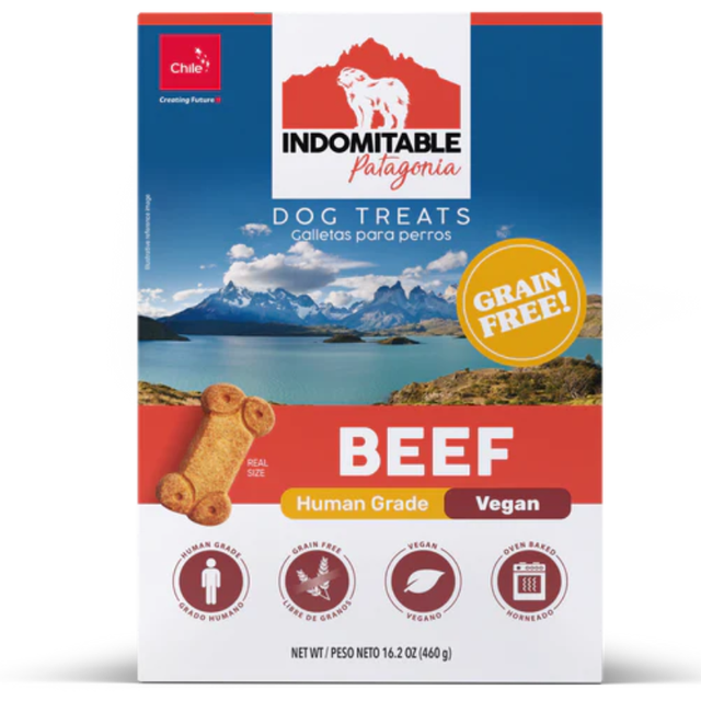 Indomitable Perro Galletas Horneadas Grain-Free Beef 460 gr Indomitable Perro Galletas Horneadas Grain-Free Beef 460 gr