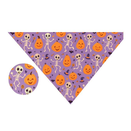 Mundo para Perros Bandanas Tematica Halloween 46x46x68 cm Mundo para Perros Bandanas Tematica Halloween 46x46x68 cm