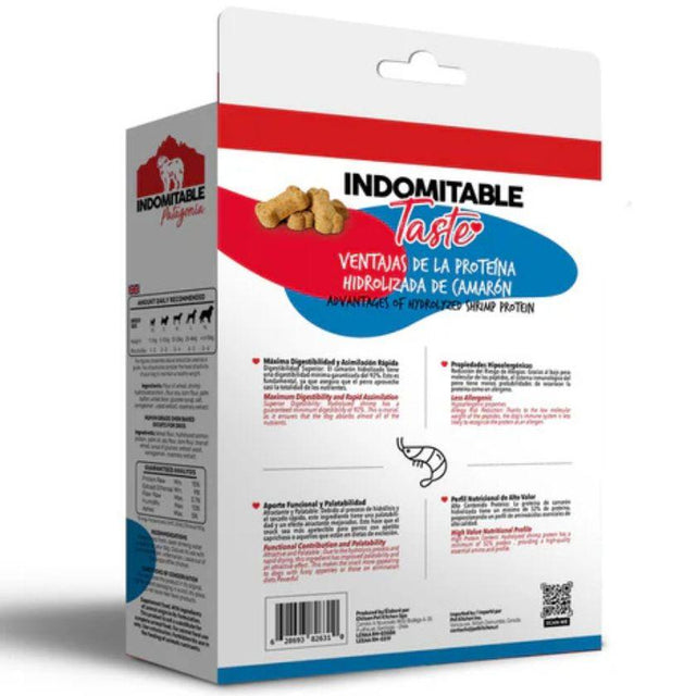 Indomitable Taste Camarón - Galletas para Perros Camarón hidrolizado y alta digestibilidad 360gr Indomitable Taste Camarón - Galletas para Perros Camarón hidrolizado y alta digestibilidad 360gr