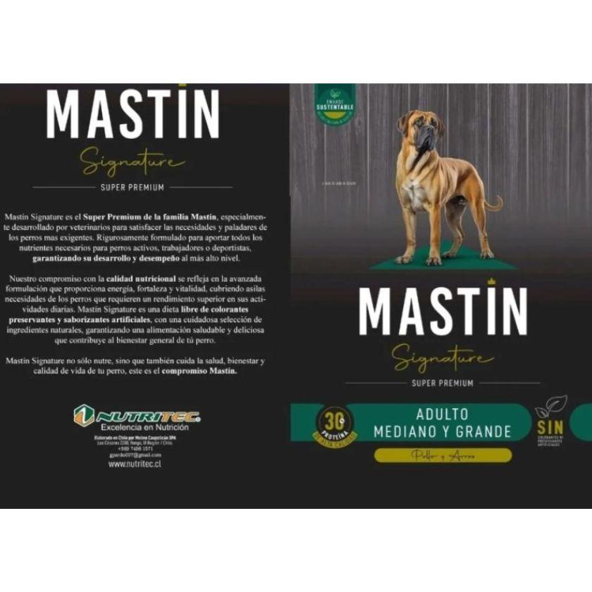 Mastin Signature – Fórmula Super Premium 15kg