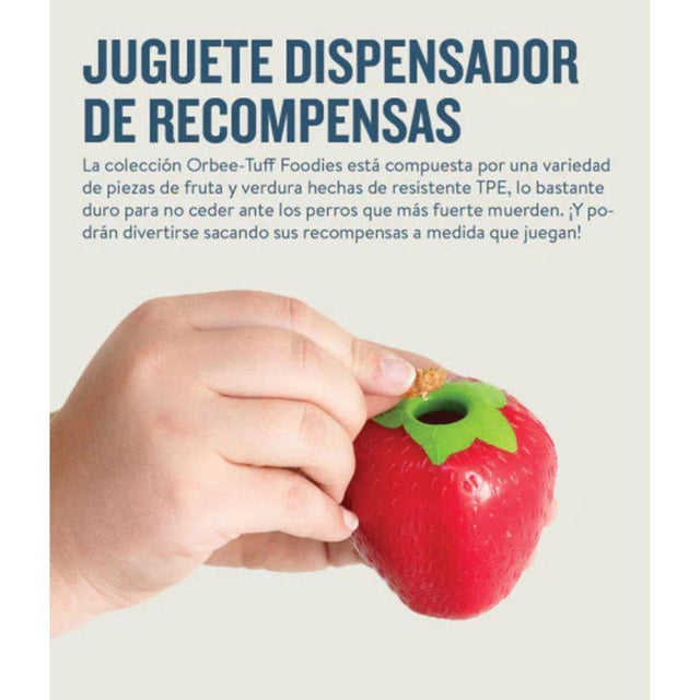 Planet Dog Orbee-Tuff Masticable Frutilla para Perros Planet Dog Orbee-Tuff Masticable Frutilla para Perros