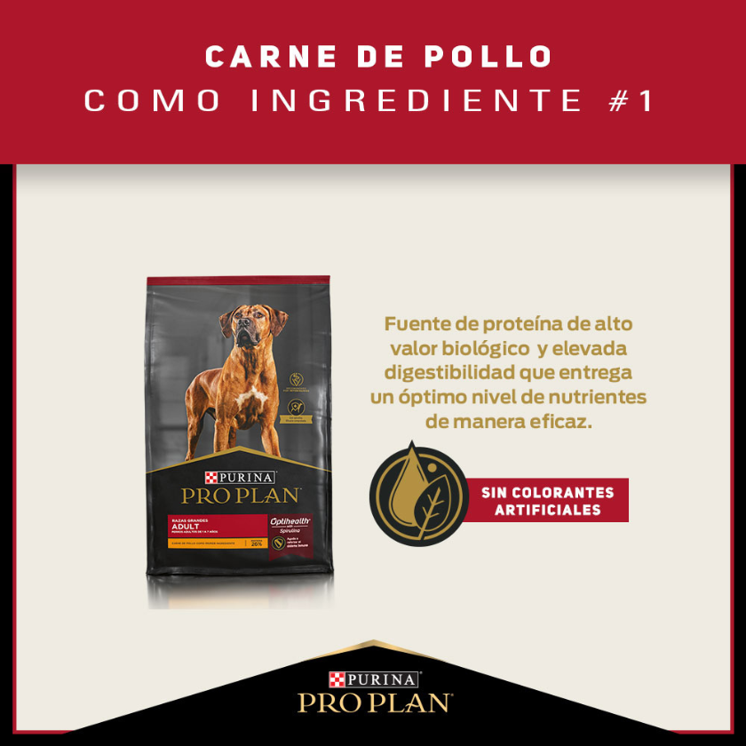 Purina Pro Plan Adult Large Con Optihealth 12kg
