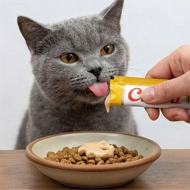 Churu Meal Topper para Gatos Sabor Atún (4 tubitos) 56gr Churu Meal Topper para Gatos Sabor Atún (4 tubitos) 56gr