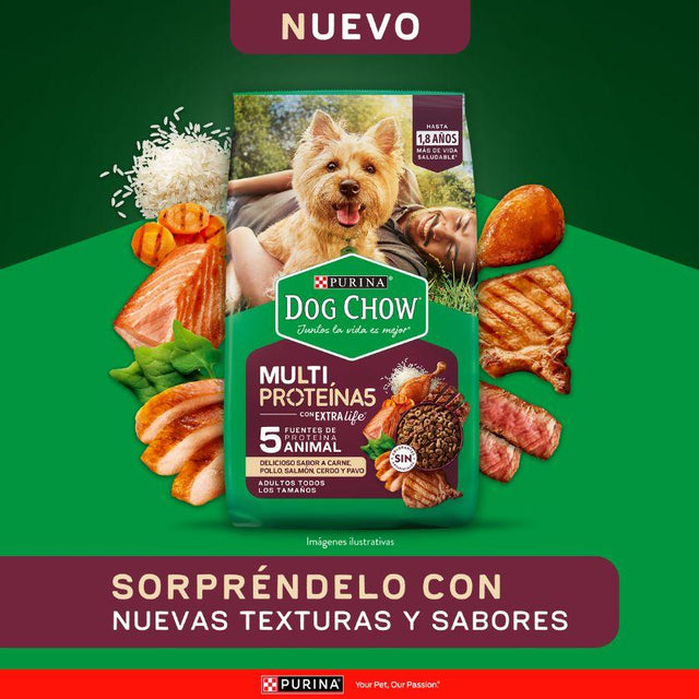 DOG CHOW Adultos Todos los Tamaños Multi Proteína 15kg DOG CHOW Adultos Todos los Tamaños Multi Proteína 15kg