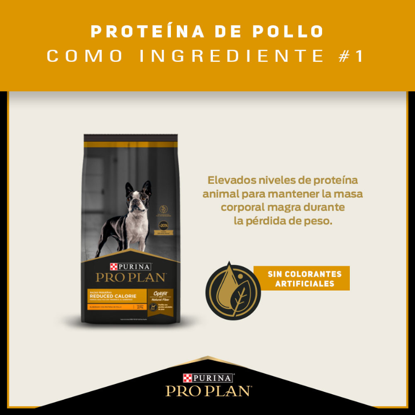 Purina PRO PLAN Adulto Raza Pequeña Reduced Calorie 3kg