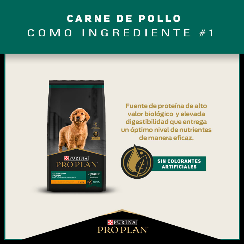 Purina Pro Plan Puppy Razas Medianas con Optistar 12kg