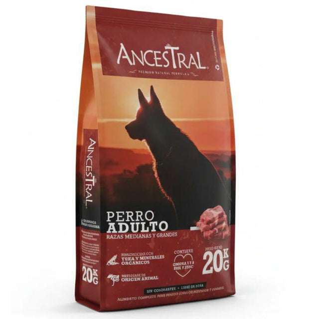 Ancestral Adulto para Razas Medianas y Grandes 20kg PACK X 2 (40KG) Ancestral Adulto para Razas Medianas y Grandes 20kg PACK X 2 (40KG)
