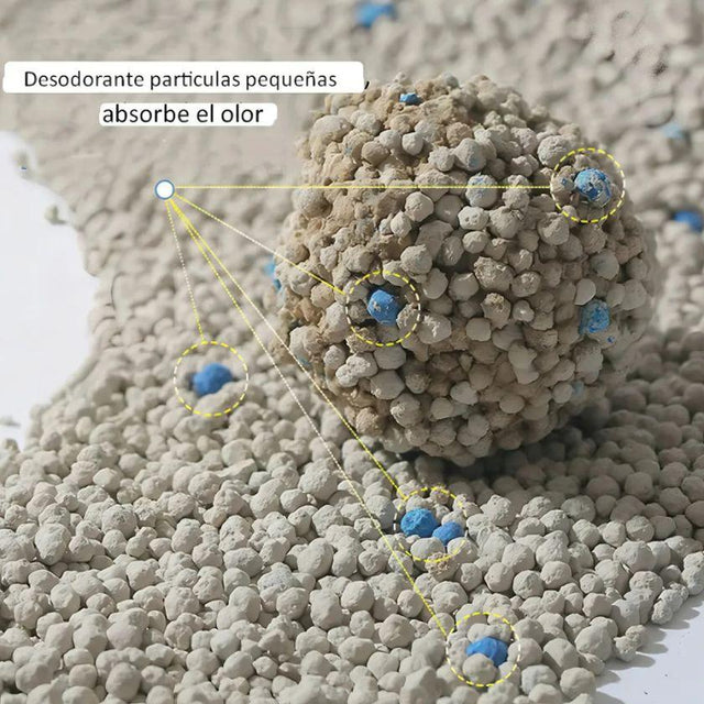 Arena Aglutinante Turbo Clean Aroma Manzana 10kg  Arena Aglutinante Turbo Clean Aroma Manzana 10kg