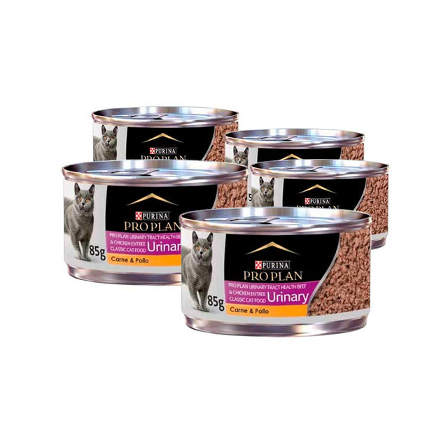 Purina Pro Plan Cat Urinary Lata 85Gr Pack 5 Unidades Purina Pro Plan Cat Urinary Lata 85Gr Pack 5 Unidades