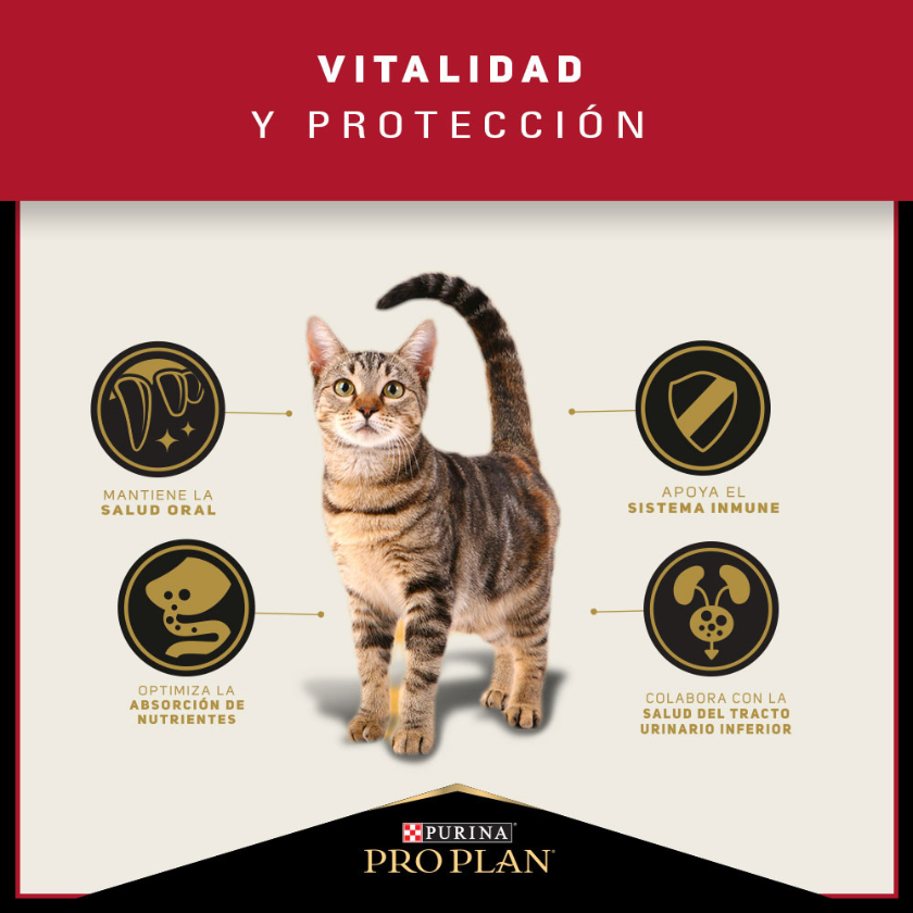Alimento para Gatos PURINA PRO PLAN Adult 3kg