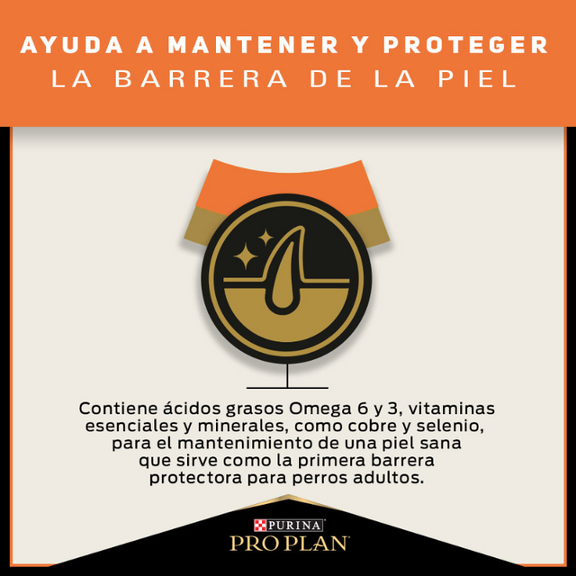 Purina PRO PLAN Adulto Rz Mediana y Grande Sensitive Skin 3kg Purina PRO PLAN Adulto Rz Mediana y Grande Sensitive Skin 3kg