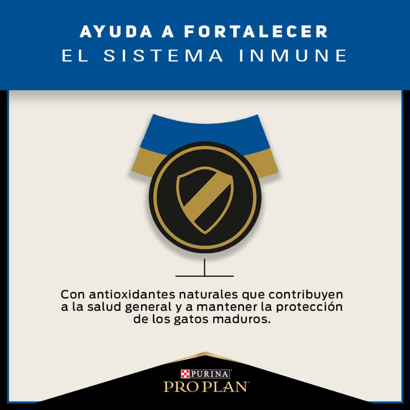 Alimento para gatos Senior PURINA PRO PLAN Adult 7+ 3kg