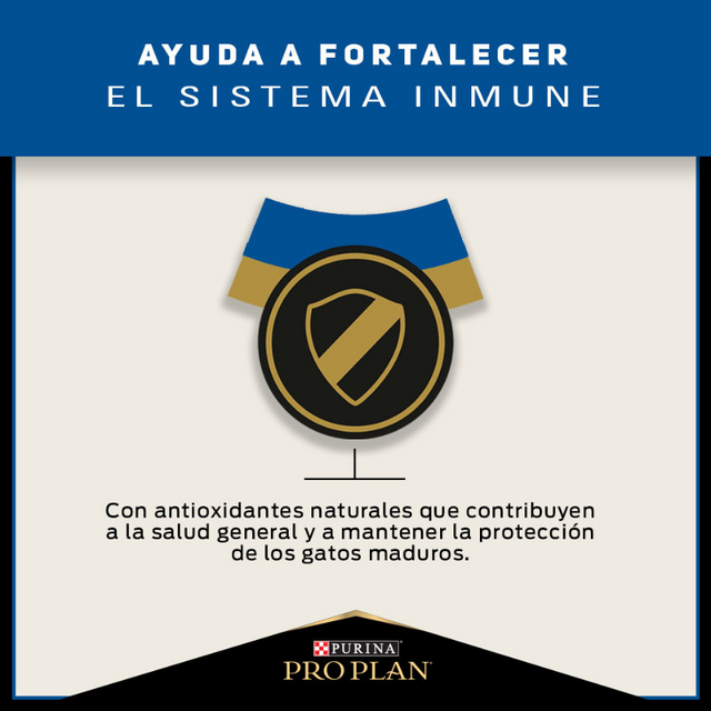 Alimento para gatos Senior PURINA PRO PLAN Adult 7+ 3kg  Alimento para gatos Senior PURINA PRO PLAN Adult 7+ 3kg