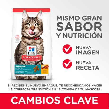 Alimento Seco para Gatos Hills Cat Adult Indoor 7 1 58Kg Alimento Seco para Gatos Hills Cat Adult Indoor 7 1 58Kg