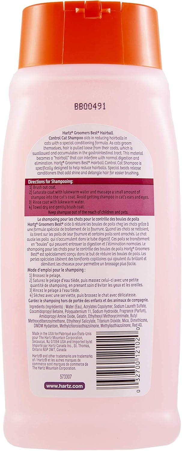 Hartz Groomers Best Shampoo Para Gatos 444 Ml Hartz Groomers Best Shampoo Para Gatos 444 Ml