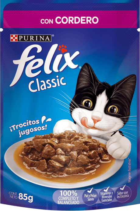 Felix Purina Felix Adultos Cordero En Salsa 85Gr Felix Purina Felix Adultos Cordero En Salsa 85Gr